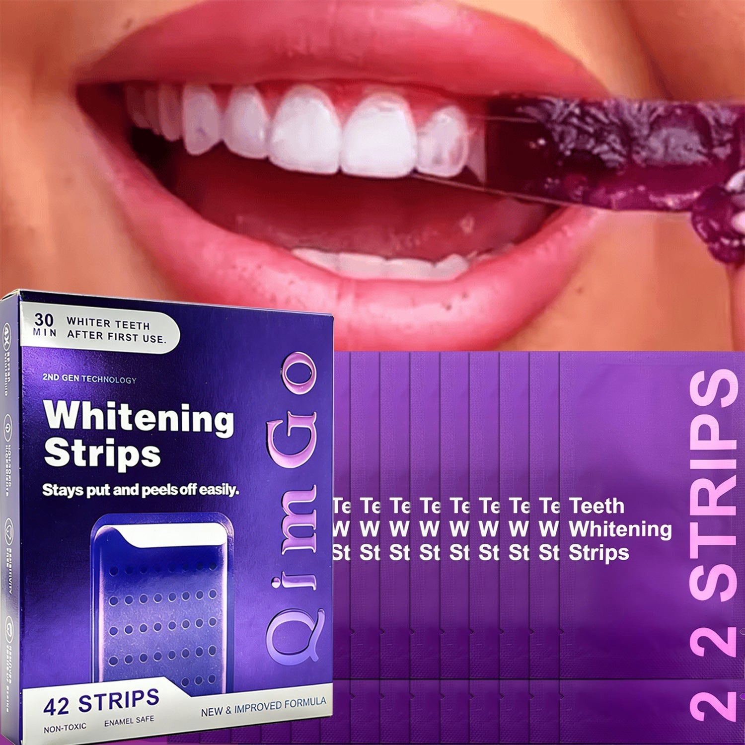 Purple Whitening Strips